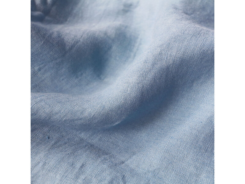 Matt & Rose Dekbedovertek Bleu Orage - 240 x 220 + (2x) 65 x 65 cm - Linnen