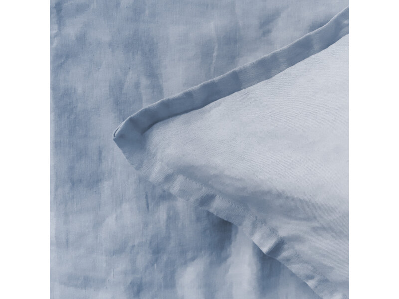 Matt & Rose Dekbedovertek Bleu Orage - 240 x 220 + (2x) 65 x 65 cm - Linnen