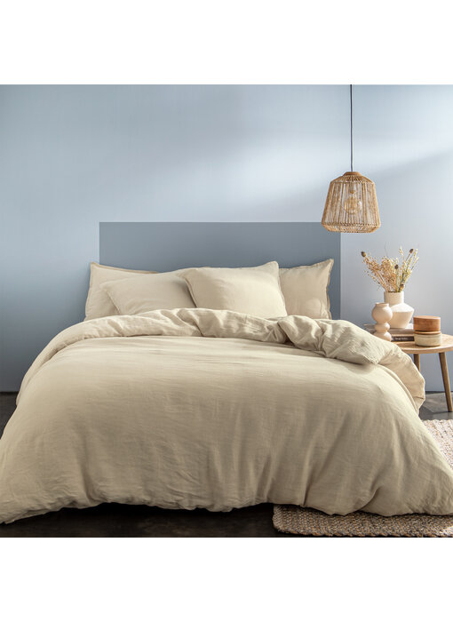 Matt & Rose Duvet cover Ivoire 260 x 240 + (2x) 65 x 65 cm Linen
