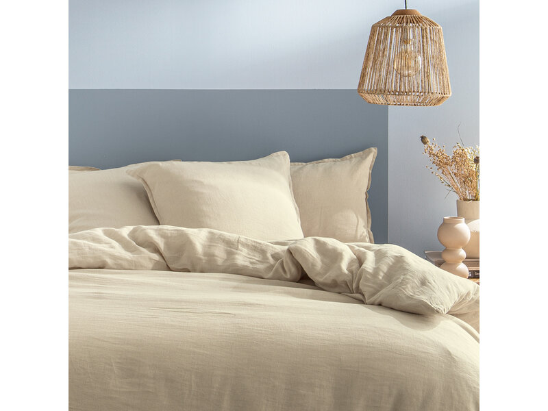 Matt & Rose Housse de couette Ivoire - 240 x 220 + (2x) 65 x 65 cm - Lin