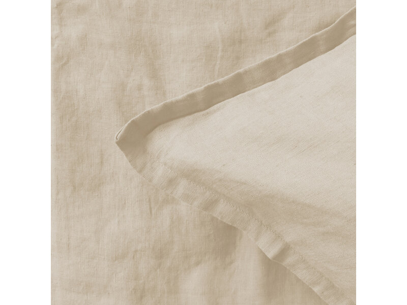 Matt & Rose Bettbezug Elfenbein - 240 x 220 + (2x) 65 x 65 cm - Leinen