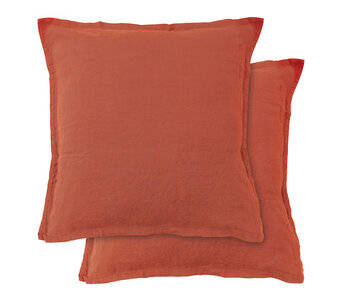Matt & Rose Set Pillowcases Sienne 65 x 65 cm Linen
