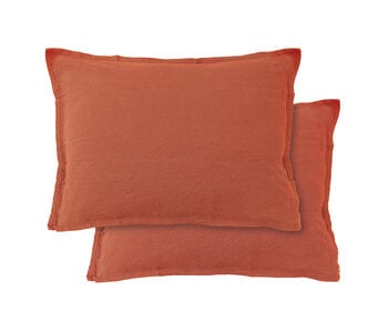 Matt & Rose Set Kissenbezüge Sienne 50 x 70 cm Leinen