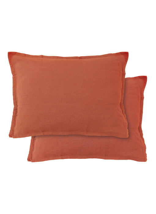 Matt & Rose Set Kussenslopen Sienne 50 x 70 cm Linnen