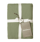 Matt & Rose Set of Sauge Pillowcases - (2x) 65 x 65 cm - 100% Linen