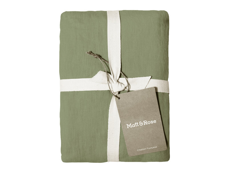 Matt & Rose Set Kussenslopen Sauge - (2x) 50 x 70 cm - 100% Linnen