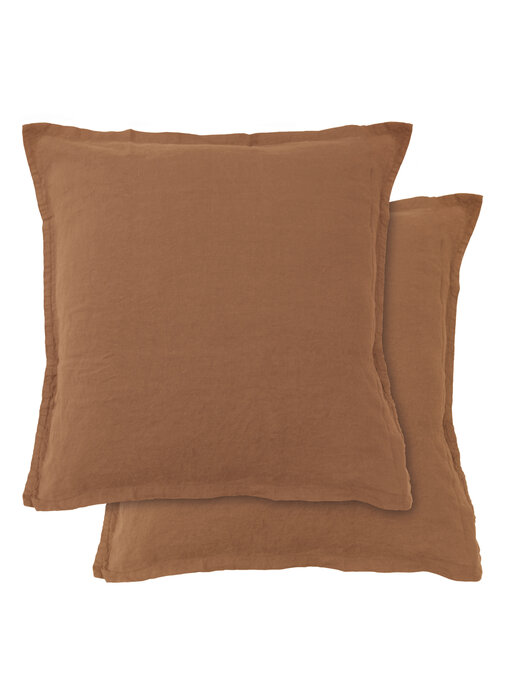Matt & Rose Set Kussenslopen Ecorce 65 x 65 cm Linnen