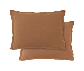 Matt & Rose Set Pillowcases Ecorce  50 x 70 cm Linen