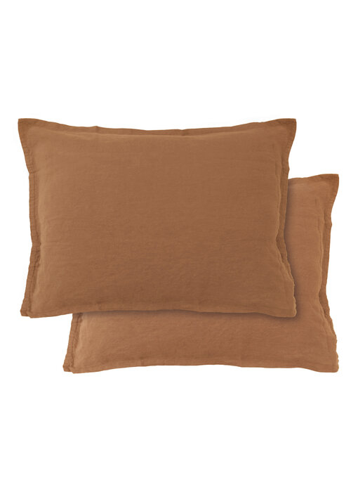 Matt & Rose Set Pillowcases Ecorce  50 x 70 cm Linen