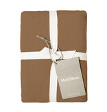 Matt & Rose Ensemble de taies d'oreiller Ecorce - Marron - 50 x 70 cm - 100 % lin