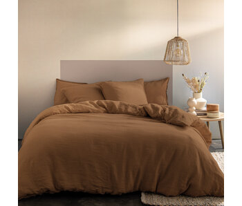 Matt & Rose Bettbezug Ecorce 260 x 240 + (2x) 65 x 65 cm Leinen
