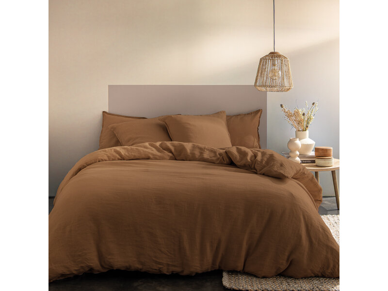Matt & Rose Bettbezug Ecorce – 240 x 220 + (2x) 65 x 65 cm – Leinen