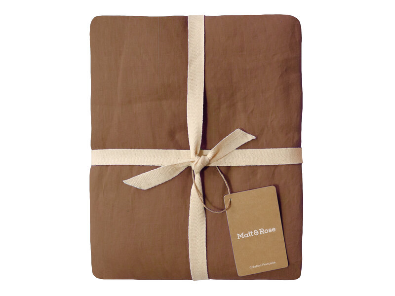Matt & Rose Housse de couette Ecorce - 240 x 220 + (2x) 65 x 65 cm - Lin