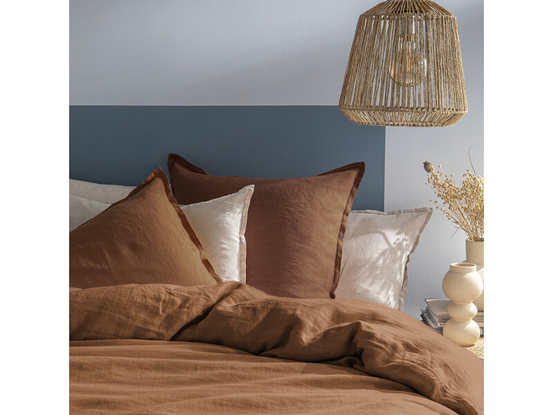 Matt & Rose Housse de couette Ecorce - 240 x 220 + (2x) 65 x 65 cm - Lin