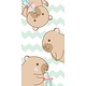 Serviette de plage Kawaii 70 x 140 cm en coton