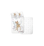 Disney Bambi Housse de couette bébé Sweet - 100 x 135 cm + 40 x 60 cm - Coton