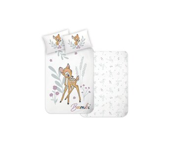 Disney Bambi BABY Bettbezug Sweet 100 x 135 cm Baumwolle