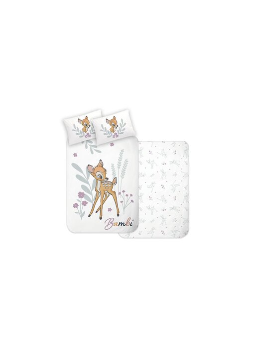 Disney Bambi BABY dekbedovertrek Sweet 100 x 135 cm Katoen