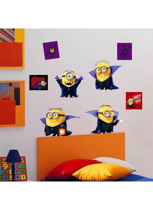 Minions Muursticker Dracula