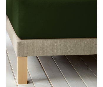 De Witte Lietaer Hoeslaken Laurence Kahki 140 x 200/220 Katoen Flanel