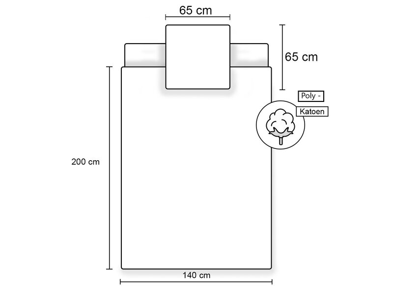 Disney Lilo & Stitch Dekbedovertrek Paradise - Eenpersoons - 140 x 200 cm - Polycotton
