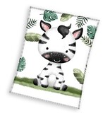 Carbotex Fleece Deken Zebra - 110 x 140 cm - Polyester