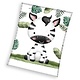 Fleecedeken Zebra 110 x 140 cm Polyester