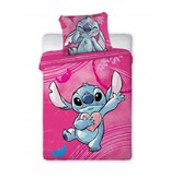 Disney Lilo & Stitch Baby-/Kleinkind-Bettbezug Herz – 100 x 135 cm / 40 x 60 cm – Baumwolle