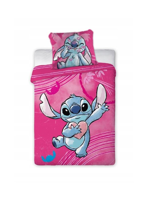 Disney Lilo & Stitch BABY / Peuter dekbedovertrek Heart 100 x 135 cm Katoen