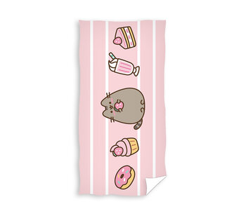 Pusheen Beach towel Yummy 70 x 140 cm Cotton