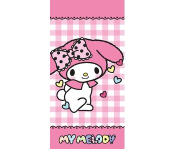 Hello Kitty Beach towel My Melody 70 x 140 cm Cotton
