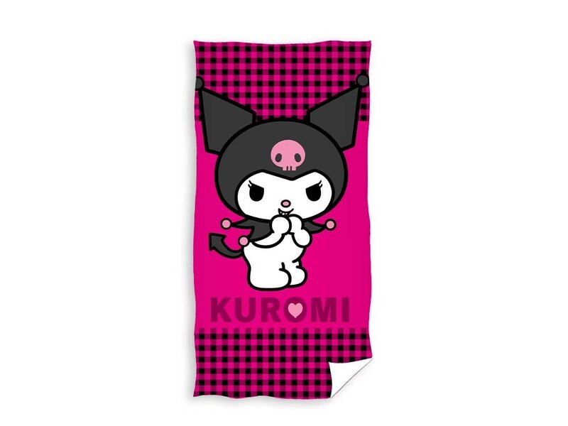 Hello Kitty Kuromi beach towel - 70 x 140 cm - Cotton