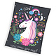 Fleecedecke Einhorn 150 x 200 cm Polyester