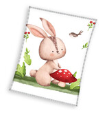 Carbotex Couverture polaire Lapin - 110 x 140 cm - Polyester