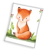 Carbotex Couverture polaire Renard - 110 x 140 cm - Polyester