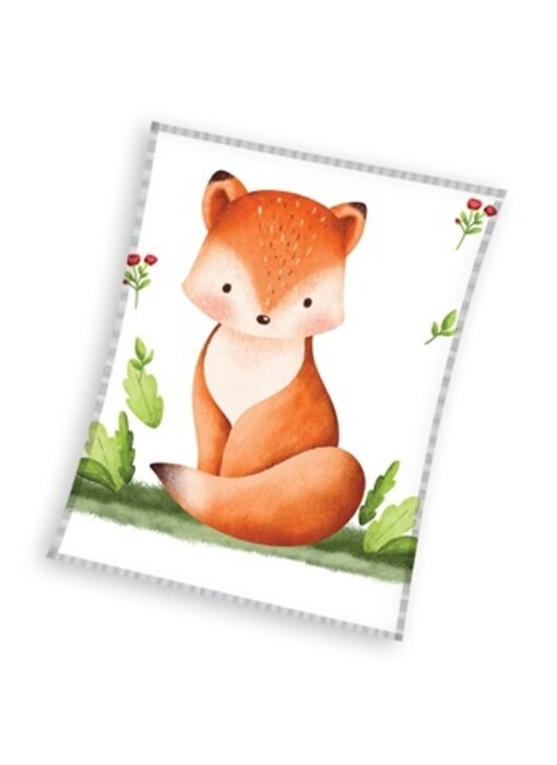 Carbotex Couverture polaire Renard 110 x 140 cm Polyester