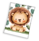 Carbotex Fleece Blanket Lion - 110 x 140 cm - Polyester