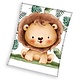 Fleece blanket Lion 110 x 140 cm Polyester