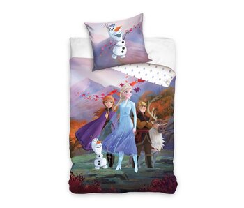Disney Frozen Housse de couette Team 140 x 200 cm / 60 x 70 cm Coton