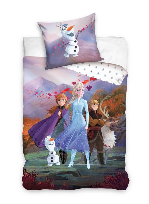 Disney Frozen Dekbedovertrek Team 140 x 200 cm / 60 x 70 cm Katoen