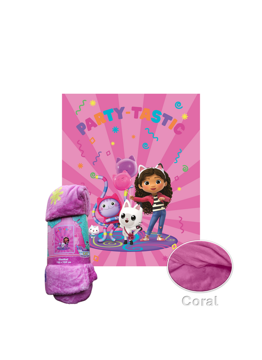 Gabby's poppenhuis Fleece-Karo-Partydecke, 120 x 150 cm, Polyester