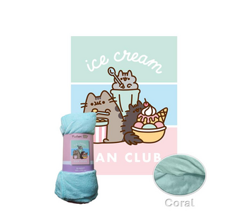 Pusheen Fleece plaid Fan Club 130 x 170 cm Polyester