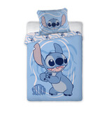 Disney Lilo & Stitch Baby-/Kleinkind-Bettbezug Blau - 100 x 135 cm / 40 x 60 cm - Baumwolle