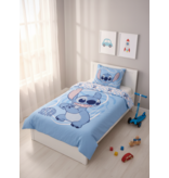 Disney Lilo & Stitch BABY / Peuter dekbedovertrek Blue - 100 x 135 cm / 40 x 60 cm - Katoen