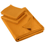 De Witte Lietaer Olivia Copper Sheet Set - 280 x 280 cm + 2x 60 x 70 cm - Satin Cotton