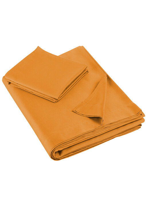 De Witte Lietaer Lakenset Olivia Copper 180 x 280 + 60 x 70 Satijnkatoen