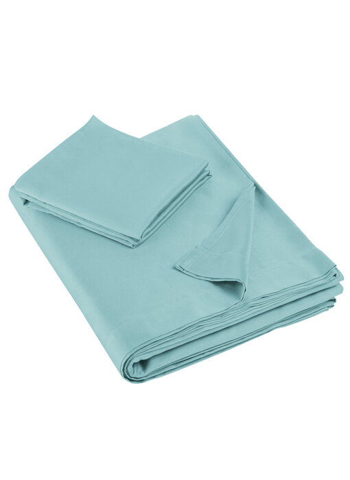 De Witte Lietaer Parure de draps Olivia Sea Angel 180 x 280 + 60 x 70 en satin de coton