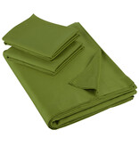 De Witte Lietaer Bettwäsche-Set Olivia Cactus – 280 x 280 cm + 2 x 60 x 70 cm – Satin-Baumwolle