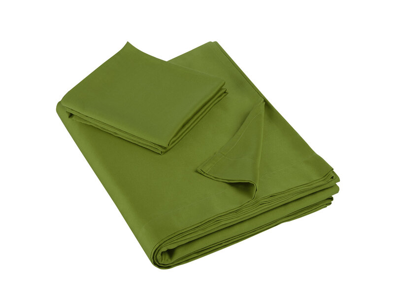 De Witte Lietaer Bettwäsche-Set Olivia Cactus – Einzelbett – 180 x 280 cm – Satin-Baumwolle