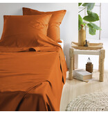 De Witte Lietaer Parure de lit Olivia Copper - 280 x 280 cm + 2 x 60 x 70 cm - Satin de coton